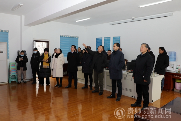 学校副校长阙勇平带队开展寒假校园安全大检查活动