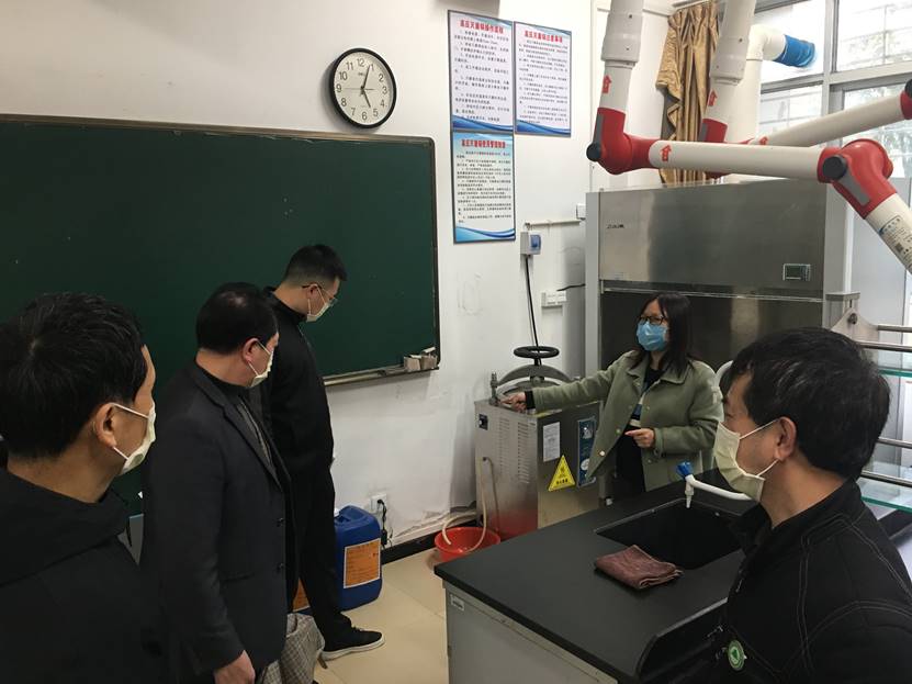 陈宁春副校长带队进行中尧校区安全隐患大排查深度检视行动