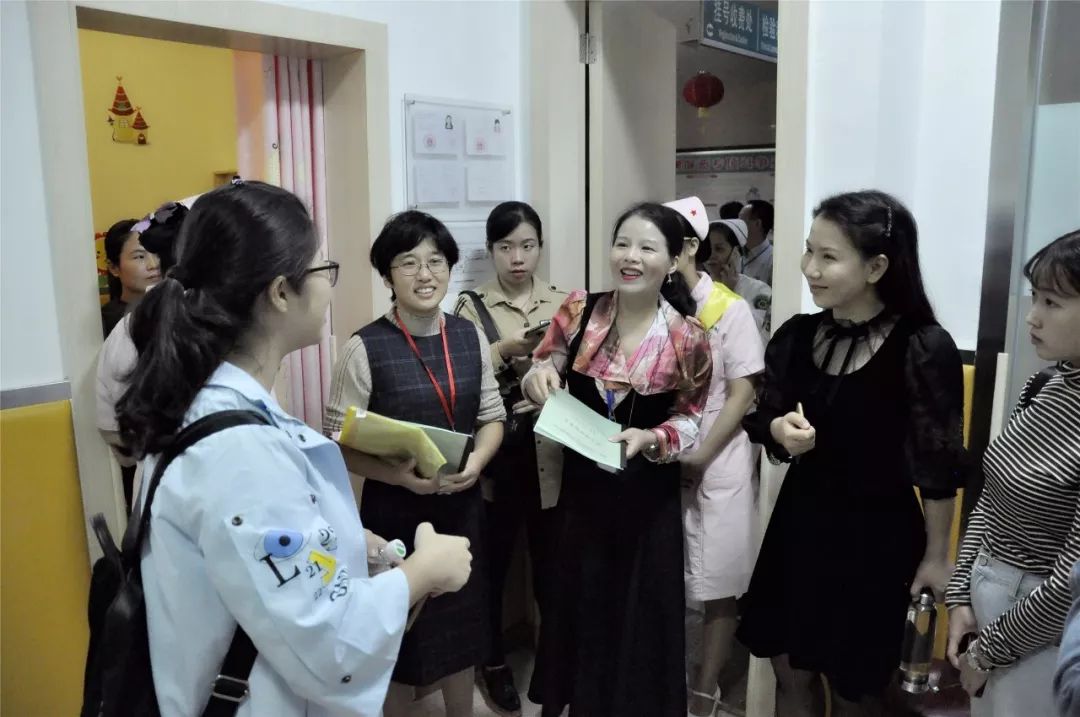 武鸣校区爱心母婴体验馆建设成效检查暨为民解忧办实事行动