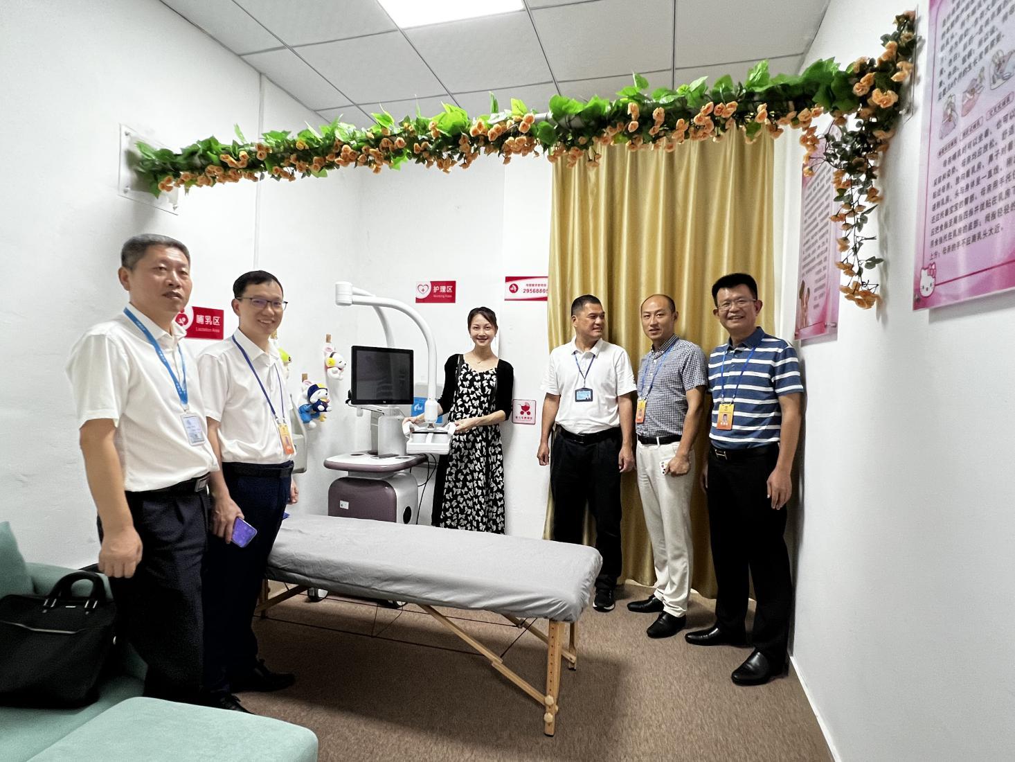 学院领导检查武鸣校区爱心母婴体验馆建设项目成效，为民解忧办实事