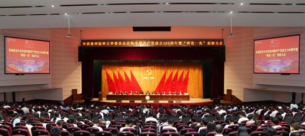 我院召开庆祝中国共产党成立102周年暨两优一先表彰大会